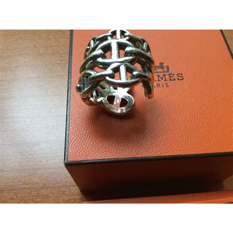 bague chaine ancre|bague chain enchaînée hermes.